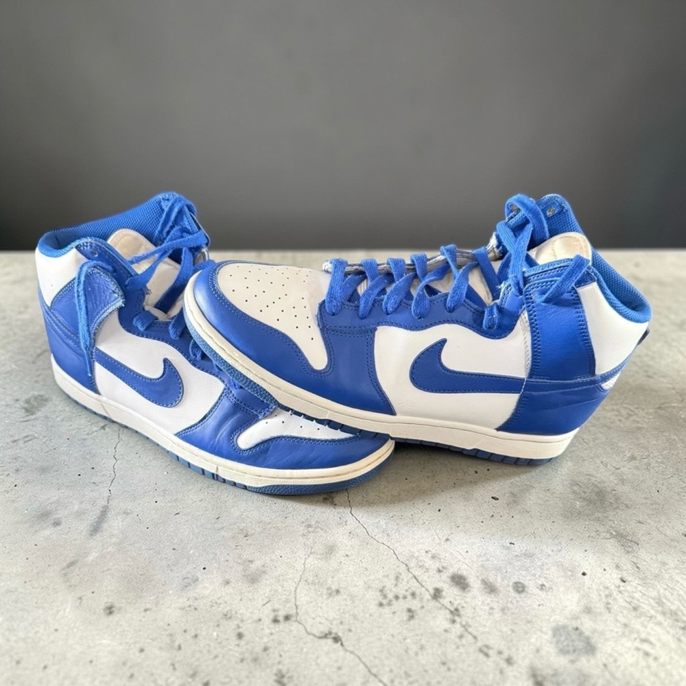 Nike Dunk High Retro ‘Royal White’